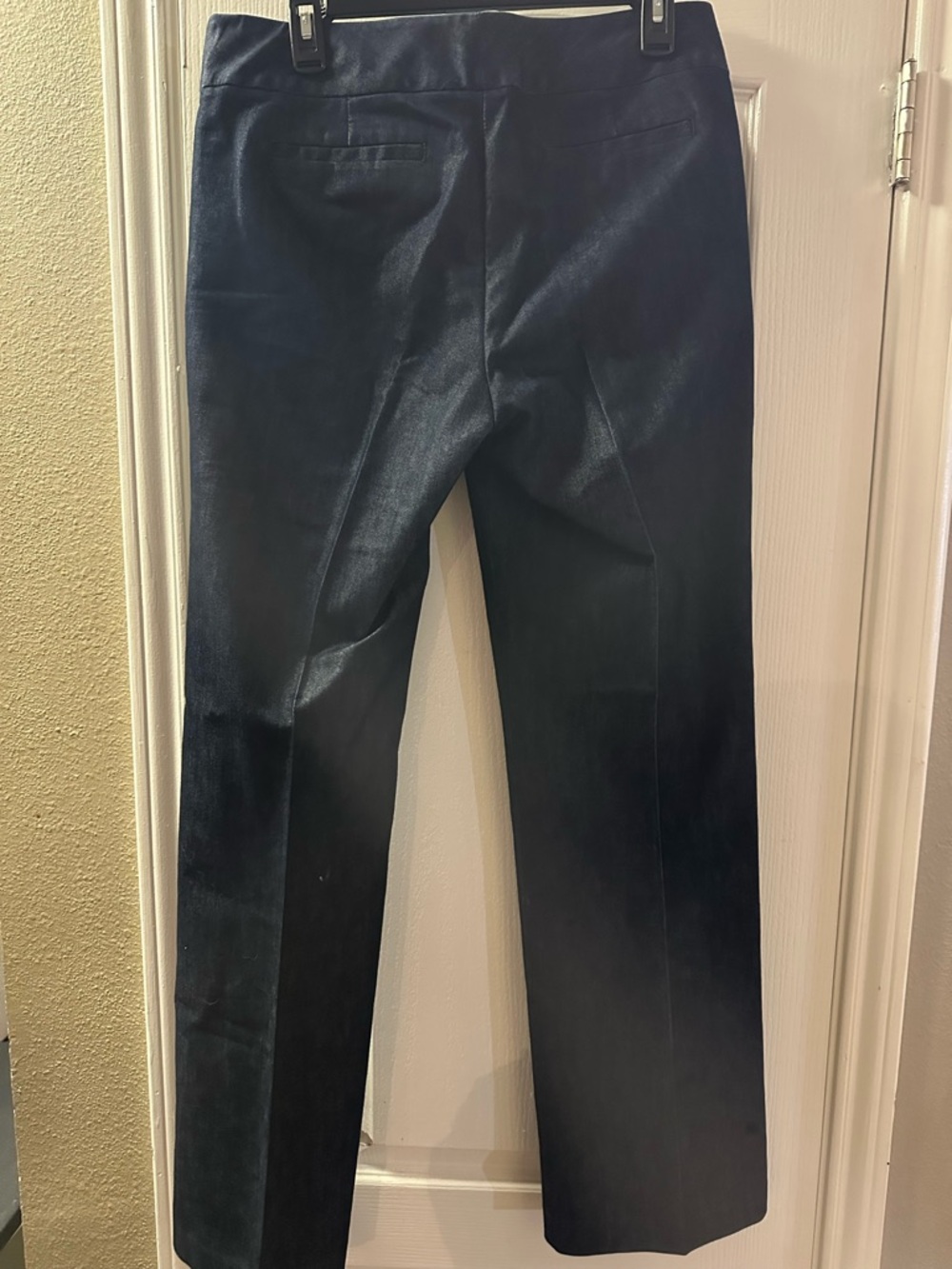 Halogen Taylor Fit Dark Wash Denim Trousers 10 NWOT - Picture 3 of 8